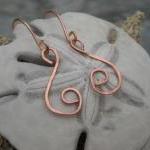 Hand-forged, Copper Curves